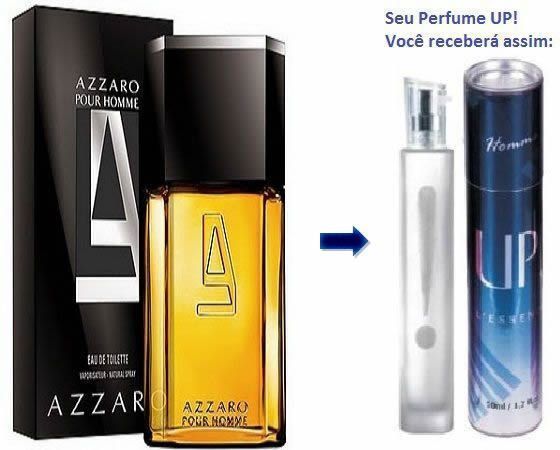 Perfume Masculino 50ml - UP! Essência 01 - Azzaho